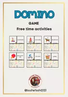 Vista previa - Juegos / Gamificación - Domino: Free time activities - Portada