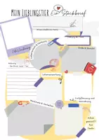 Vorschau - Arbeitsblätter - Lieblingstier-Steckbrief Vorlage (Biologie Sek 1) - Seite 2