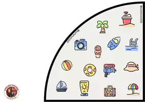 Vista previa - Juegos / Gamificación - FIND THE PICTURE: Summer vocabulary - página 1