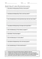 Vorschau - Arbeitsblätter - AB mit Fragen zum Thema "Redewendungen" + Lösungsblatt + Mindmap + Infografik - Deckblatt