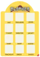 anteprima - Materiale di supporto/inclusione - Clothes vocabulary activity in english - Pagina 1