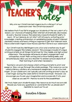 Προεπισκόπηση - Φύλλα εργασίας - Christmas Writing Prompts TWO - Σελίδα 1