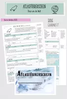 Vorschau - Arbeitsblätter - Atlasführerschein: Reise um die Welt (vereinfacht) - Deckblatt