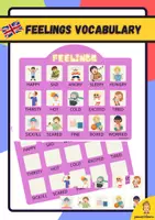anteprima - Materiale di supporto/inclusione - Emotions and feelings vocabulary activity - Pagina di copertina
