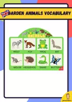 anteprima - Esercizi - Raccolta di materiali: Pack garden animals - Pagina 1