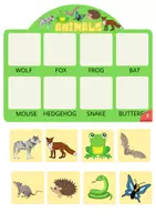anteprima - Esercizi - Raccolta di materiali: Pack garden animals - Pagina 3