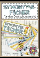 Vorschau - Merkblätter - Synonyme-Fächer (für den Deutschunterricht) - Deckblatt