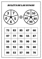 Vista previa - Juegos / Gamificación - Ruleta Operaciones - Sumas, Restas y Multiplicaciones - página 3