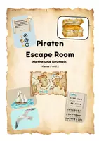 Vorschau - Stundenentwürfe - Piraten Escape Room SOMMER - Deckblatt