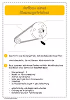 Vorschau - Arbeitsblätter - Aufbau eines Riemengetriebes - Seite 3