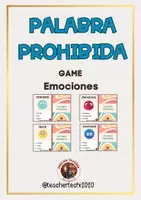 Vista previa - Juegos / Gamificación - Palabra prohibida: Emociones - Portada