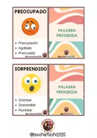 Vista previa - Juegos / Gamificación - Palabra prohibida: Emociones - página 3