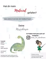 Vorschau - Arbeitsblätter - Ferienbericht für die Dinoklasse - Seite 3