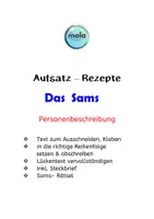 Vorschau - Stundenentwürfe - DUETT - Personenbeschreibung 13 : Wickie & Das Sams - Seite 1