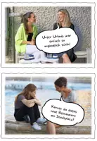 Vorschau - Bildkarten - Bildkarten zur Wörtlichen Rede / Direkte Rede - Seite 2