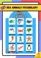 anteprima - Esercizi - Sea animals vocabulary activity - Pagina di copertina