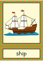 Vista previa - Tarjetas / Manipulativos - Thanksgiving: flash cards // Tarjetas con imágenes (inglés) - página 3