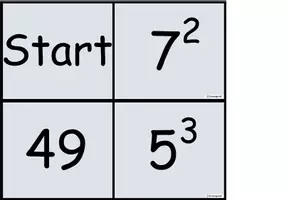 Vorschau - Spiele - Tafelmaterial Domino - Potenzen und Wurzeln - Seite 3