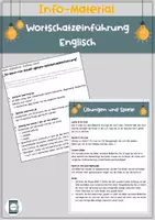 Vorschau - Stundenentwürfe - Wortschatzeinführung Englisch - Deckblatt