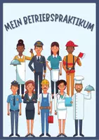 Vorschau - Arbeitsblätter - Betriebspraktikum / Praktikum / Mappe - Deckblätter / Titelblatt / Cover - Seite 1
