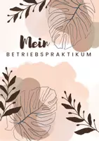 Vorschau - Arbeitsblätter - Betriebspraktikum / Praktikum / Mappe - Deckblätter / Titelblatt / Cover - Seite 3