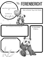 Vorschau - Arbeitsblätter - Pandaklasse Materialpaket Klassentier Panda - Seite 3