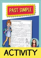 Vista previa - Hojas de trabajo - Simple Past: grammar activity (inglés) - Portada