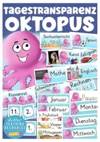 Vorschau - Präsentationen/Tafelbilder - Oktopusklasse Tafeltransparenz Tagestransparenz 1. Klasse - Deckblatt