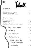 Vorschau - Anderer Materialtyp - 5 Kinderlieder mit einfachen Akkoden - SOMMER - Seite 3