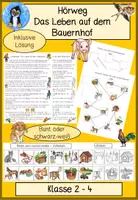 Vorschau - Arbeitsblätter - Bauernhof - Deckblatt