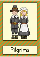 Vorschau - Präsentationen/Tafelbilder - Thanksgiving: Flash Cards / Bild- und Wortkarten (Englisch) - Seite 1