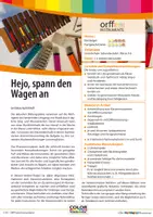 Vorschau - Stundenentwürfe - Hejo spann den Wagen an - Orff, leicht gemacht - Deckblatt