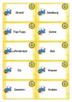 Vorschau - Spiele - Sommerliches Begriffe raten - ein Spiel für die ganze Klasse - Seite 3