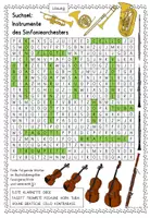Vorschau - Arbeitsblätter - Materialpaket "Instrumente" - Freiarbeit Musik - Seite 3