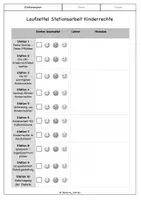 Vorschau - Arbeitsblätter - Materialpaket: Stationenlernen Grundgesetz / Grundrechte & Kinderrechte - Seite 3