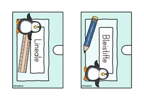 Vorschau - Poster - BUNDLE: Pinguinklasse / Klassentier Pinguin - Classroom Management - Seite 1