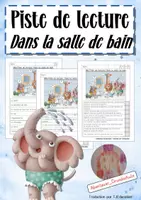 Aperçu - Feuilles d'exercices - Piste de lecture: Salle de bain - Page de couverture