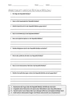Vorschau - Arbeitsblätter - AB mit Fragen zum Thema "Republik Moldau" + Lösungsblatt + Infografik - Deckblatt
