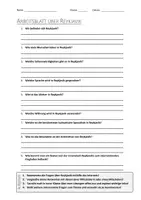 Vorschau - Arbeitsblätter - AB mit Fragen zum Thema "Reykjavik" + Lösungsblatt - Deckblatt