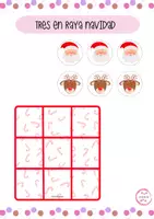 Vista previa - Juegos / Gamificación - TRES EN RAYA NAVIDAD - Portada