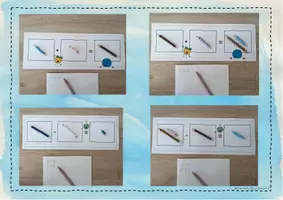 Vorschau - Fördermaterial/Inklusion - Rechenhilfe_Legehilfe Vorlagen - Seite 2