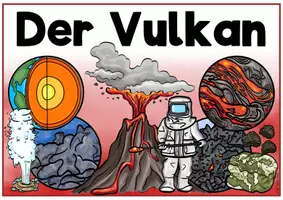 Vorschau - Unterrichtsreihen - Vulkane - Reihentransparenz & Plakat - Seite 1
