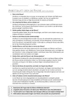 Vorschau - Arbeitsblätter - AB mit Fragen zum Thema "Rhone" + Lösungsblatt - Seite 1