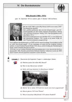 Vorschau - Arbeitsblätter - Deutschlands führende Politiker von 1949 bis heute: Die Bundeskanzler | Politik Sekundarstufe Klasse 8-10 | Arbeitsblätter, Kopiervorlagen, Freiarbeit mit Lösungen - Seite 3