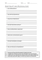 Vorschau - Arbeitsblätter - AB mit Fragen zum Thema "Riesenfaultiere" + Lösungsblatt - Deckblatt