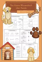 Vorschau - Arbeitsblätter - Flipbook: Das kleine Wissensbuch über Hunde - Deckblatt