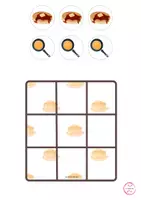 Vista previa - Juegos / Gamificación - TRES EN RAYA PANCAKE DAY - página 1
