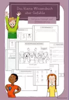 Vorschau - Arbeitsblätter - Flipbook: Das kleine Wissensbuch über Gefühle - Deckblatt