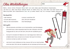 Vorschau - Arbeitsblätter - Ole, der Weihnachtswichtel: Briefe 1 - 6 (Teil 1) - Seite 3