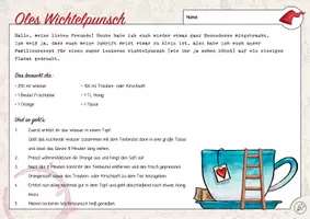 Vorschau - Arbeitsblätter - Ole, der Weihnachtswichtel: Briefe 7 - 12 (Teil 2) - Seite 3